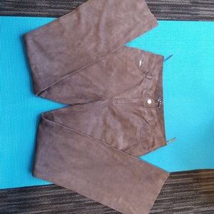 Theory Leather Pants